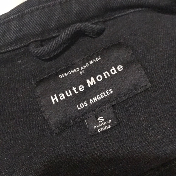 Embroidered π jean jacket - Picture 7 of 8